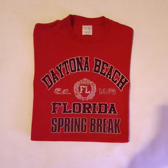 Spring Break Daytona Beach distressed tee - Picture 2 of 7